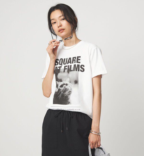 UNITED ARROWS green label relaxing「【別注】＜SQUARE CATFILMS＞フォトプリント Tシャツ」|Tシャツ・カットソー|その他1