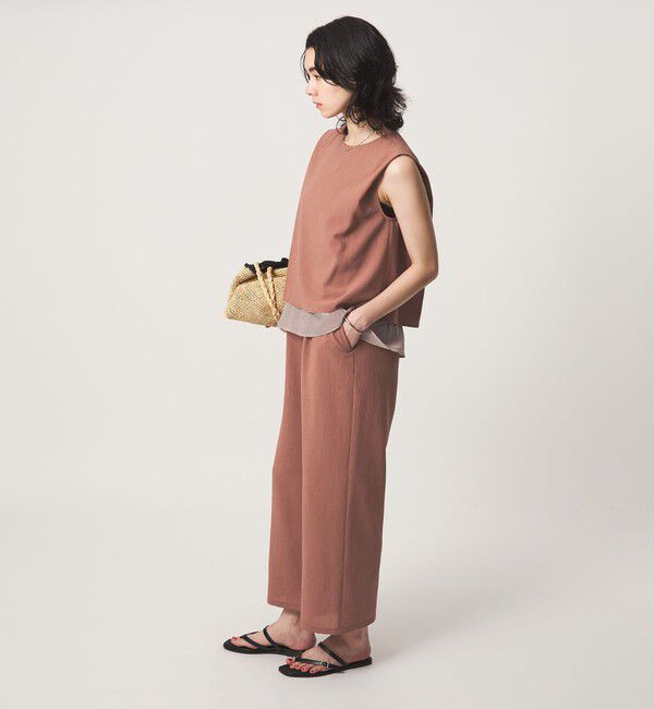 UNITED ARROWS green label relaxing「【結論シリーズ】ダブルフレアオールインワン［size SHORT/TALLあり］」|オールインワン|