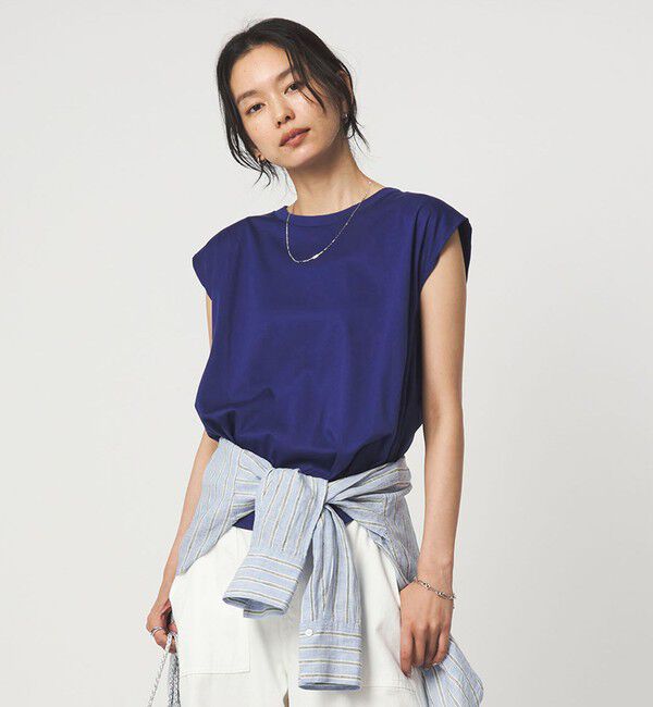 UNITED ARROWS green label relaxing「フレンチスリーブ Tシャツ 汗染み防止」|Tシャツ・カットソー|ROYAL