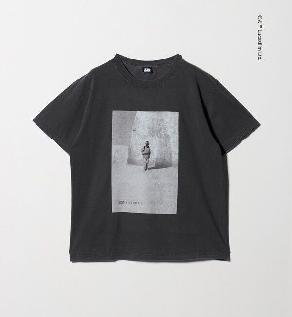 UNITED ARROWS green label relaxing「【別注】＜GOOD ROCK SPEED＞『スター・ウォーズ』ガーメントダイ 半袖 Tシャツ」|Tシャツ・カットソー|DK.GRAY