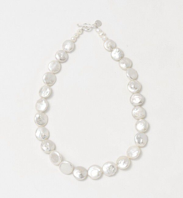 UNITED ARROWS「＜les bonbon＞SOLID パール ネックレス」|ネックレス|SILVER