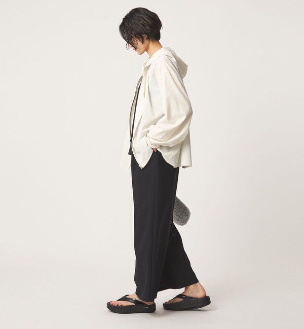 UNITED ARROWS green label relaxing「［size SHORTあり］フード ギャザー シャツ 」|シャツ・ブラウス|