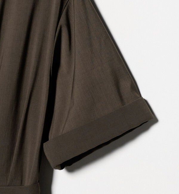 UNITED ARROWS green label relaxing「ベルト フレア ワンピース マシンウォッシャブル 吸水速乾 」|ワンピース|