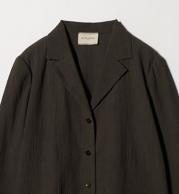 UNITED ARROWS「クレープ シャツ ジャケット ‐ウォッシャブル‐」|シャツ・ブラウス|