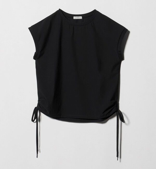 UNITED ARROWS green label relaxing「サイド ドロスト ノースリーブ カットソー」|Tシャツ・カットソー|