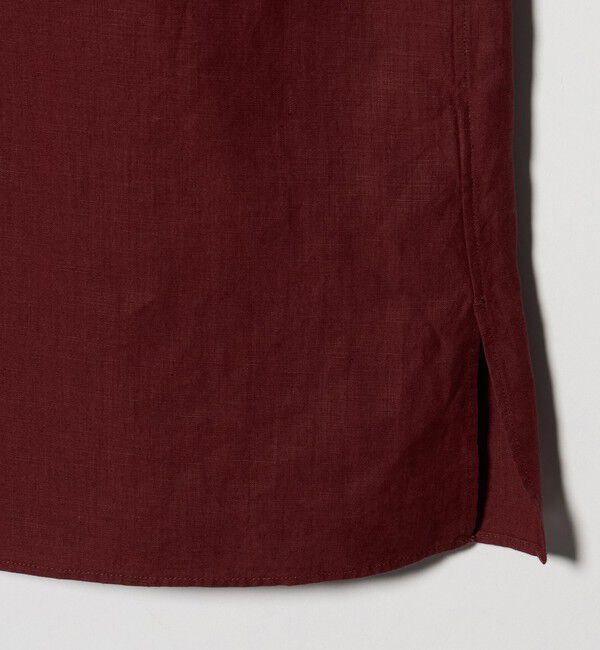 UNITED ARROWS「リネンキャンブリック ワンピースオープンカラーシャツ」|シャツ・ブラウス|