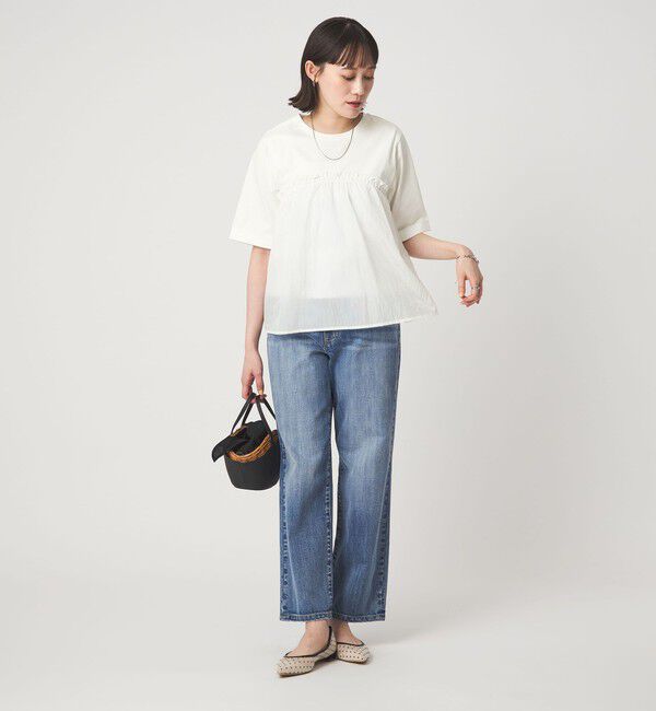 UNITED ARROWS green label relaxing「タフタ ドッキング ビスチェ プルオーバー」|Tシャツ・カットソー|