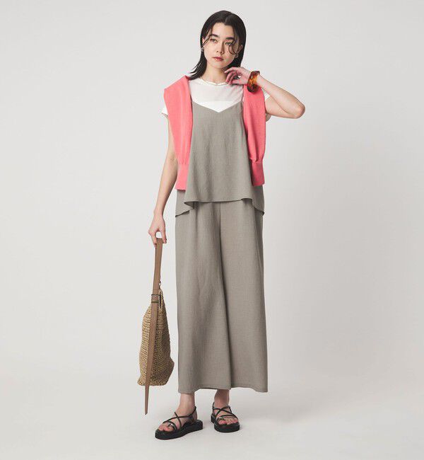 UNITED ARROWS green label relaxing「［size SHORT/TALLあり］ドライクロス オールインワン ストレッチ 通気性」|オールインワン|