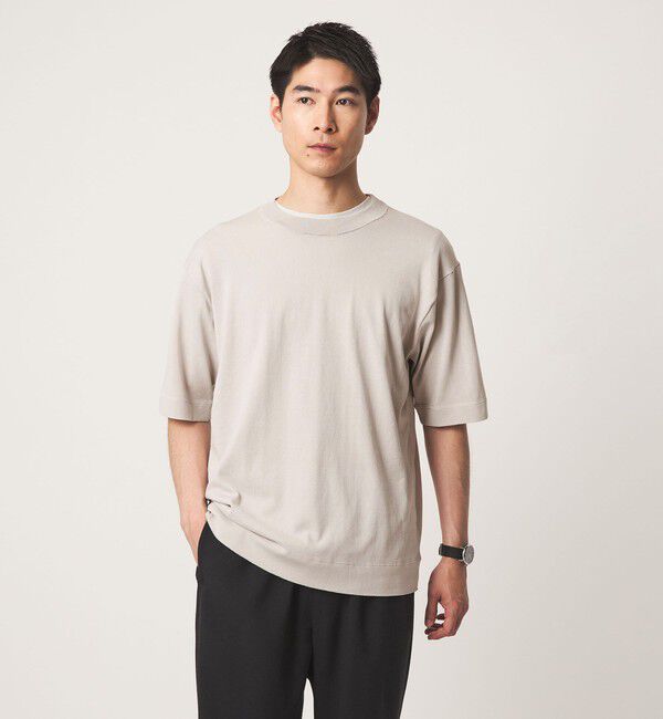 UNITED ARROWS green label relaxing「ヒート シールド 半袖 Tシャツ -マシンウォッシャブル・UVカット・接触冷感・遮熱-」|Tシャツ・カットソー|