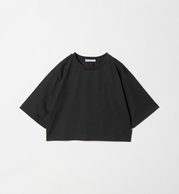 BEAUTY&YOUTH UNITED ARROWS「コットンポリエステル クロップド Tシャツ」|Tシャツ・カットソー|