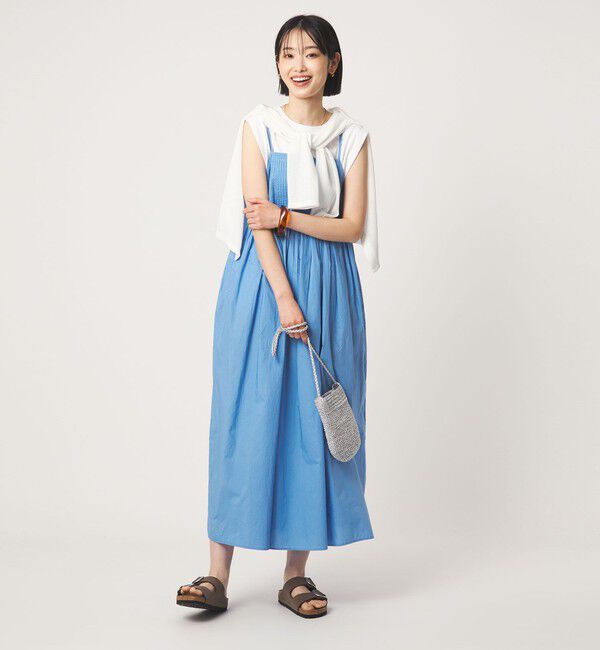 UNITED ARROWS green label relaxing「メニータック キャミソール ワンピース」|ワンピース|