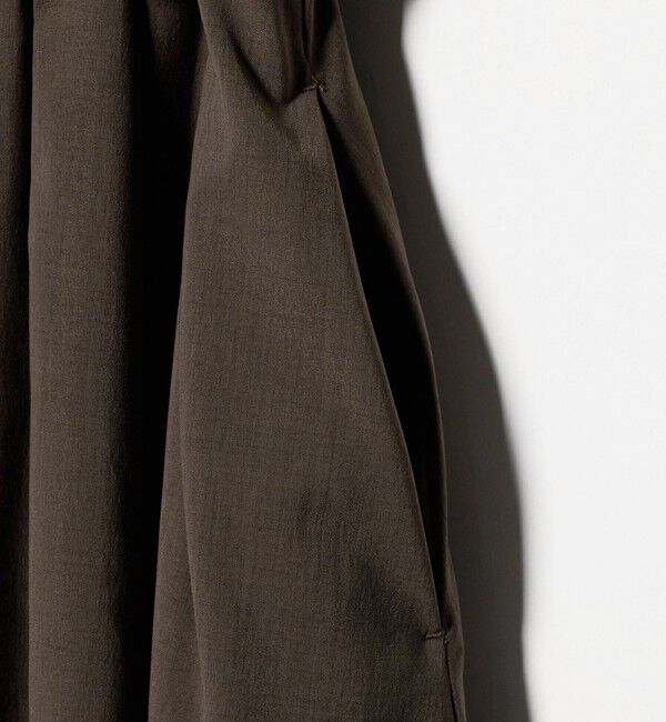 UNITED ARROWS green label relaxing「ベルト フレア ワンピース マシンウォッシャブル 吸水速乾 」|ワンピース|