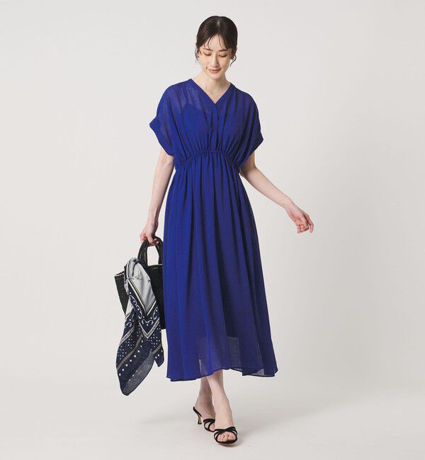UNITED ARROWS「スラブ シアー ワンピース ‐ウォッシャブル‐」|ワンピース|COBALT