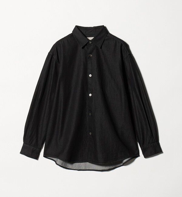BEAUTY&YOUTH UNITED ARROWS「7.5oz サテンデニム レギュラー グランデ シャツ GRANDE型」|シャツ・ブラウス|
