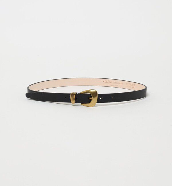 BEAUTY&YOUTH UNITED ARROWS「＜AULENTTI＞レザー バックル ベルト」|ベルト|BLACK