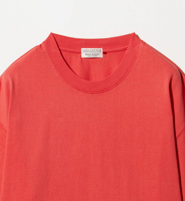BEAUTY&YOUTH UNITED ARROWS「ギザ ガーメントダイ クロップド Tシャツ」|Tシャツ・カットソー|