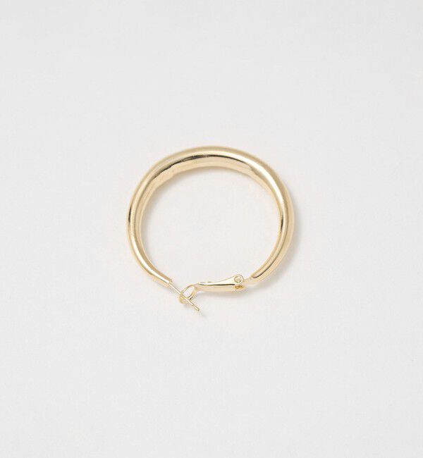 BEAUTY&YOUTH UNITED ARROWS「ボリューム ライン フープピアス」|ピアス|