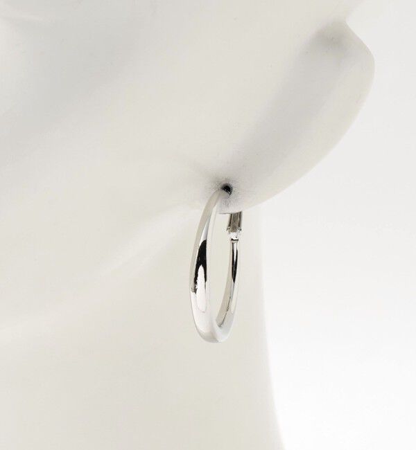 BEAUTY&YOUTH UNITED ARROWS「ボリューム ライン フープピアス」|ピアス|