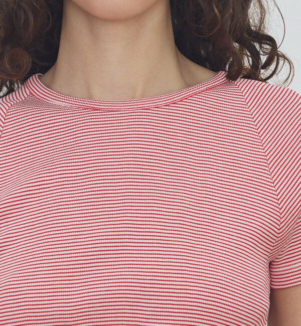 DES PRES「スモールライトリブ ラグランスリーブプルオーバー」|Tシャツ・カットソー|