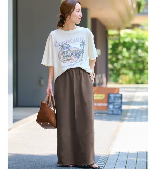 JOURNAL STANDARD relume「《WEB限定追加》スウェットマキシスカート」|スカート|