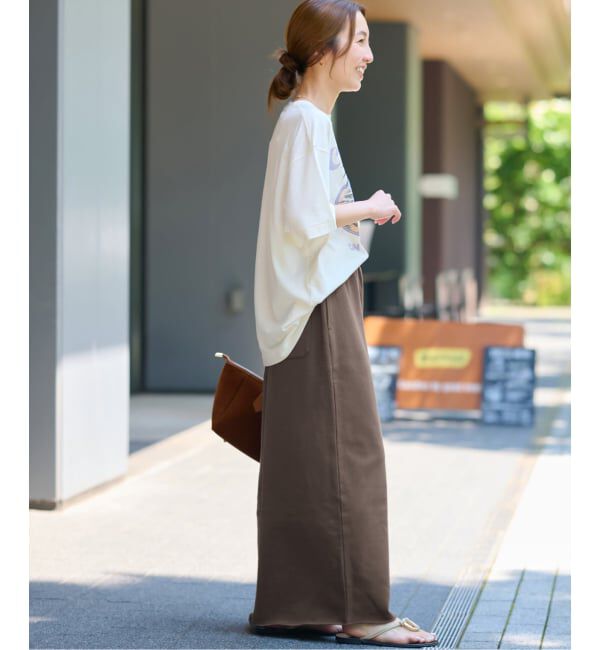 JOURNAL STANDARD relume「《WEB限定追加》スウェットマキシスカート」|スカート|