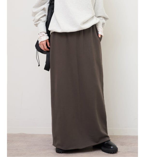 JOURNAL STANDARD relume「《WEB限定追加》スウェットマキシスカート」|スカート|