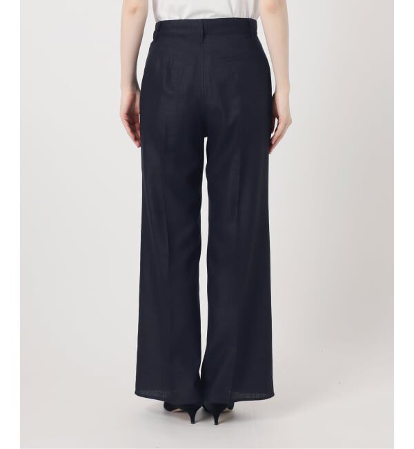 Spick and Span「《セットアップ可》ライトドライクロスパンツ」|スラックス|