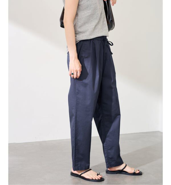 FRAMeWORK「コットンサテンサルエルパンツ」|スラックス|