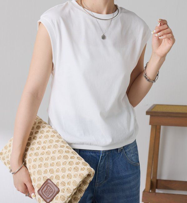  「【接触冷感】Qanos.クールタッチTシャツ」|Tシャツ・カットソー|