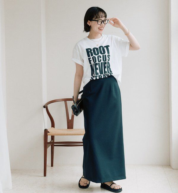  「【接触冷感機能付き/洗濯機洗い可/綿100%】アソートロゴTee」|Tシャツ・カットソー|