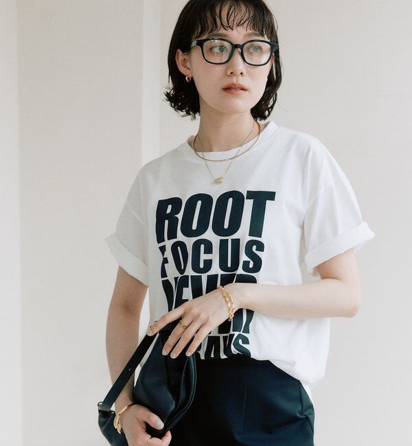  「【接触冷感機能付き/洗濯機洗い可/綿100%】アソートロゴTee」|Tシャツ・カットソー|