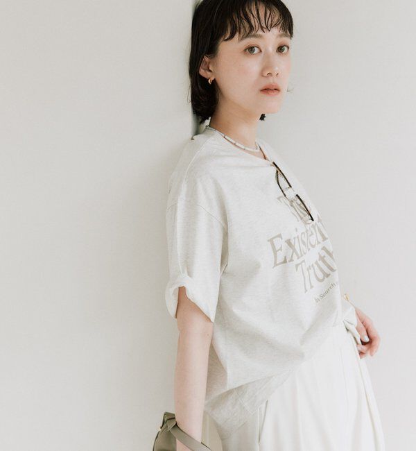  「【接触冷感機能付き/洗濯機洗い可/綿100%】アソートロゴTee」|Tシャツ・カットソー|