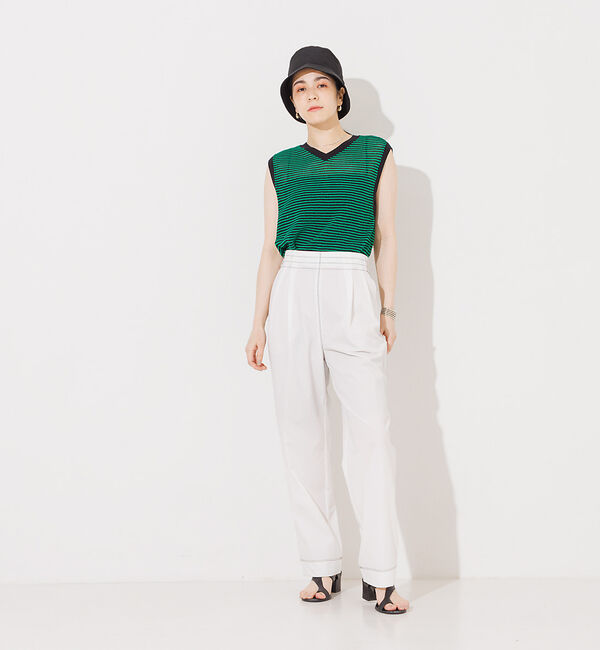 NOMINE「メッシュボーダー2WAYプルオーバー」|Tシャツ・カットソー|