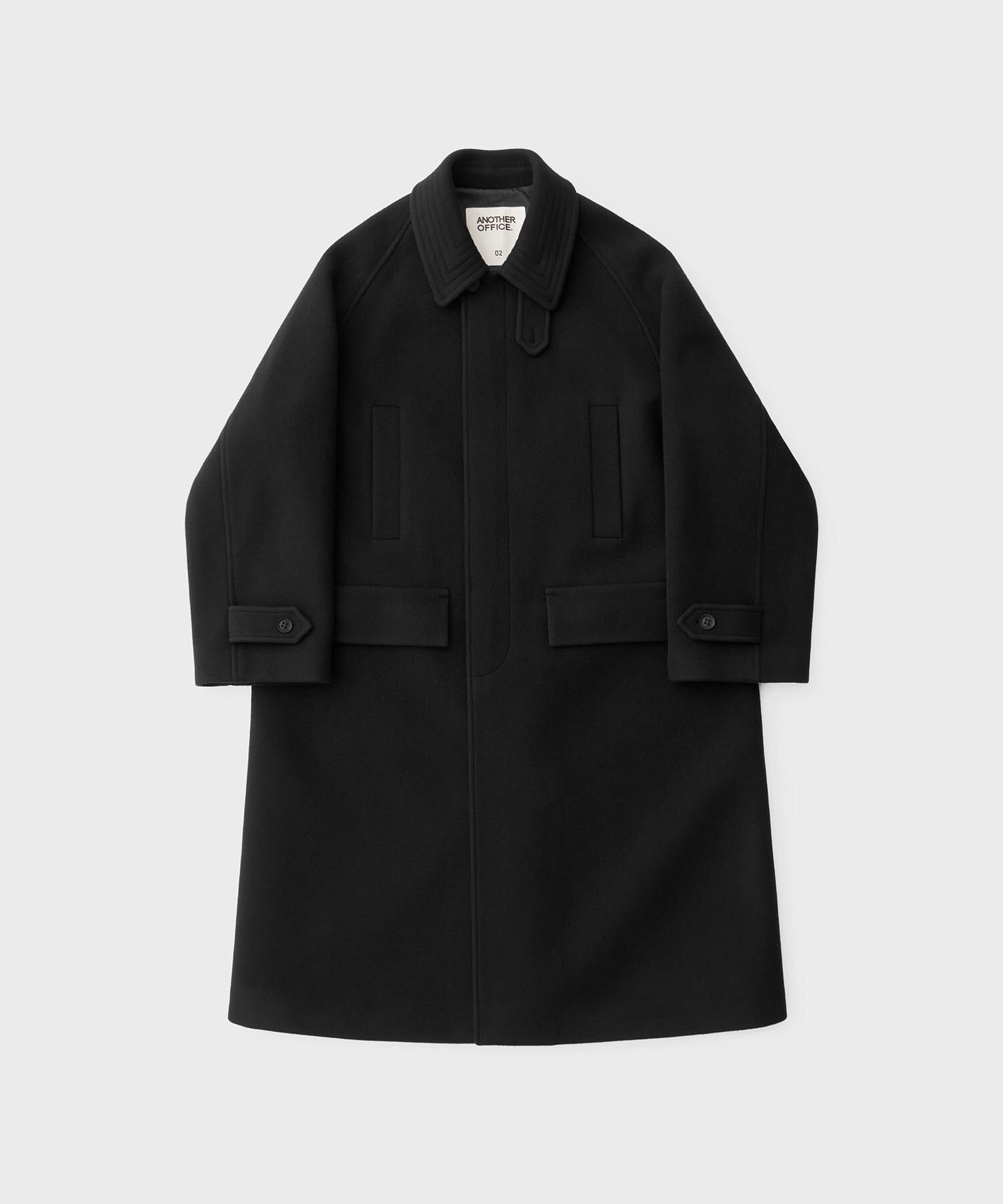 URBAN RESEARCH「ANOTHER OFFICE　Voyager Bold Balmacaan Coat」|ノーカラーコート|