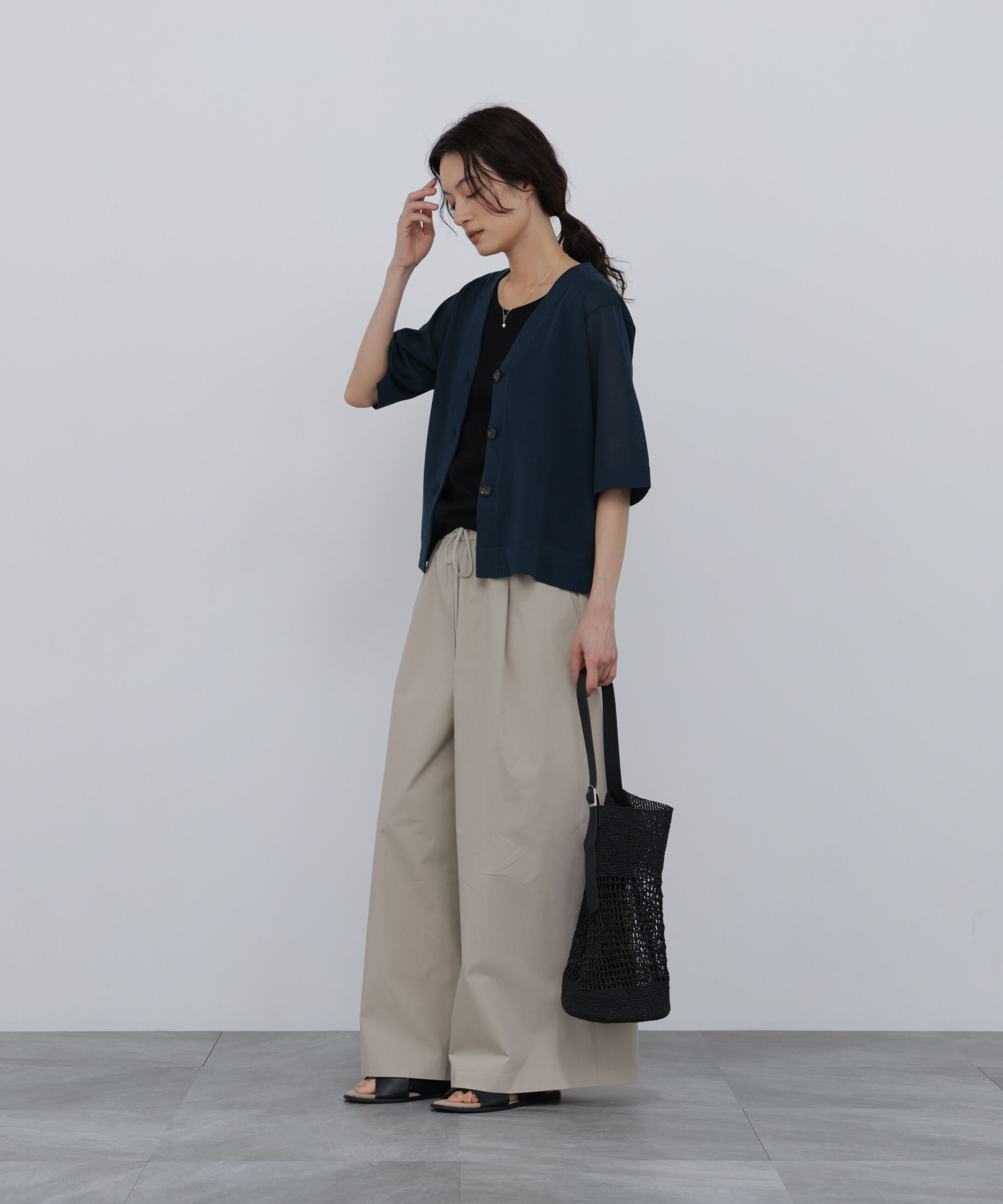  「◆コットンポリウェザーストレッチガウチョ」|その他|