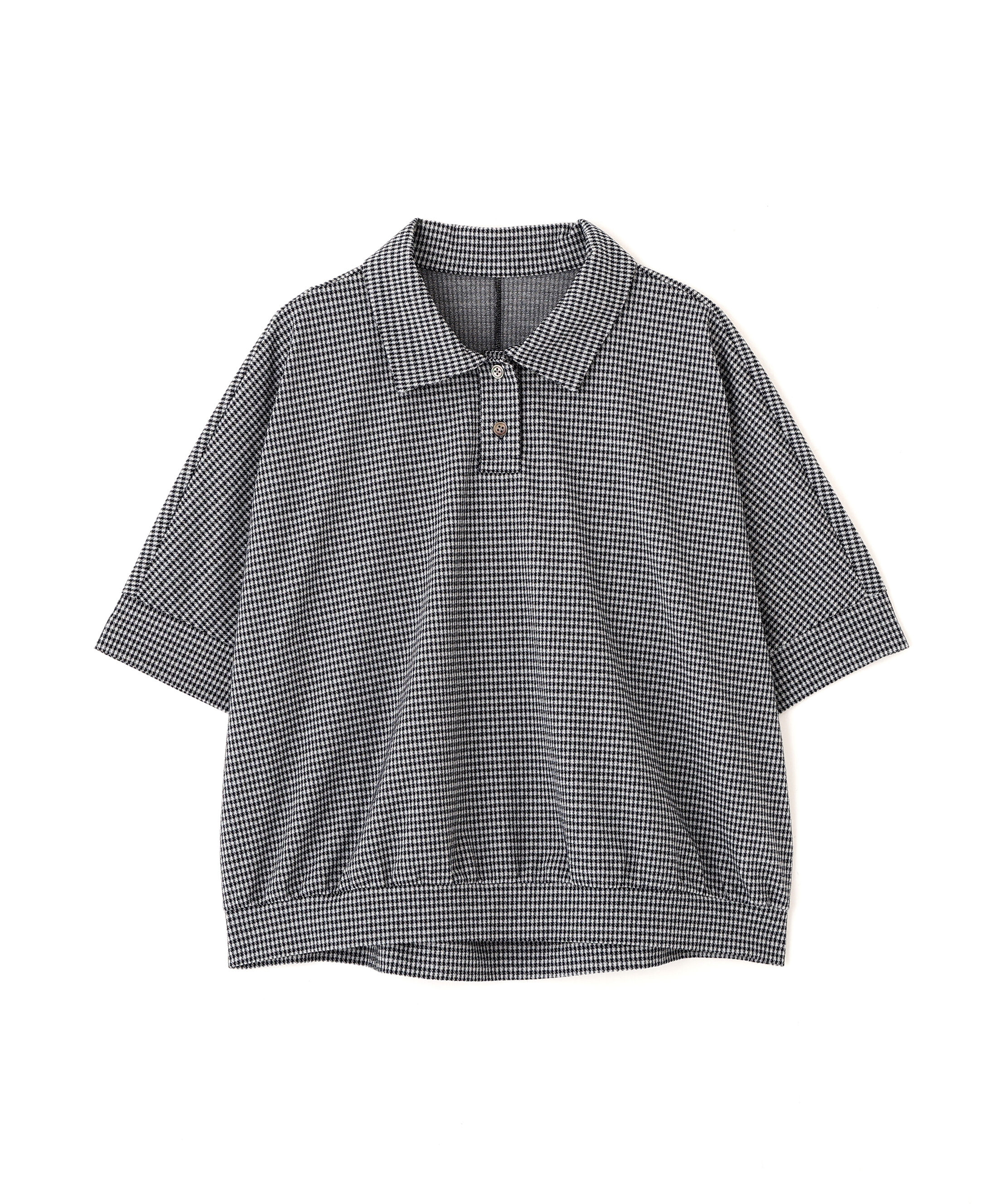  「◆フィンリーチェック衿付きカットソー」|Tシャツ・カットソー|