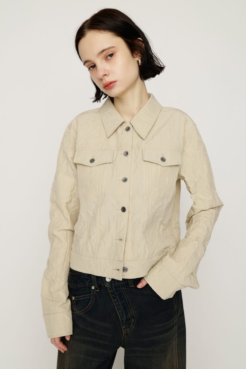 SLY「CRASH BROAD シャツ」|シャツ・ブラウス|L/BEG1