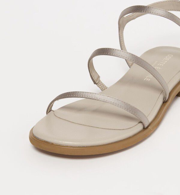 ODETTE E ODILE「【WEB限定】トリプルナローストラップ サンダル15■&uarr;」|サンダル|