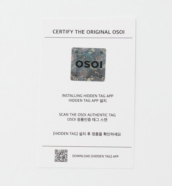 OSOI「【別注】＜OSOI＞POCCO トートバッグ」|トートバッグ|