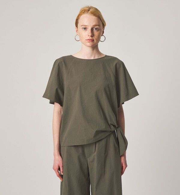 STEVEN ALAN「＜Steven Alan＞コットン タイ ブラウス」|シャツ・ブラウス|