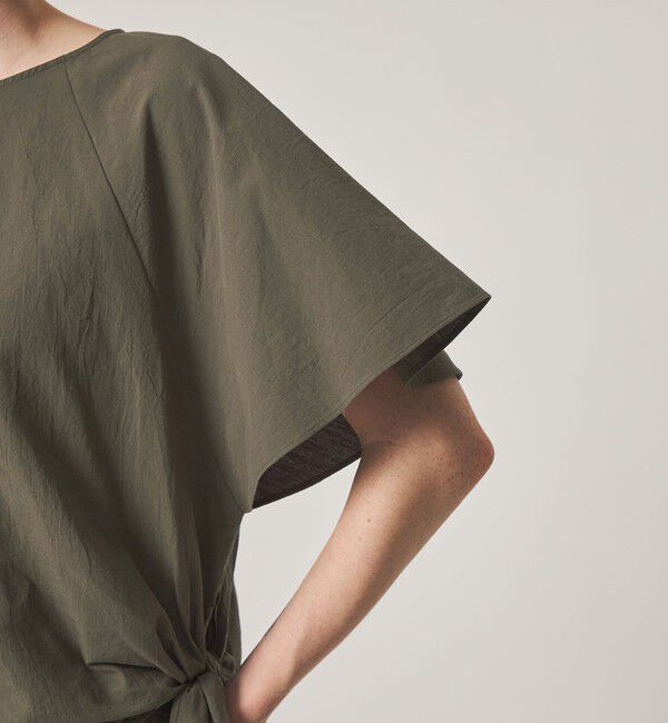 STEVEN ALAN「＜Steven Alan＞コットン タイ ブラウス」|シャツ・ブラウス|
