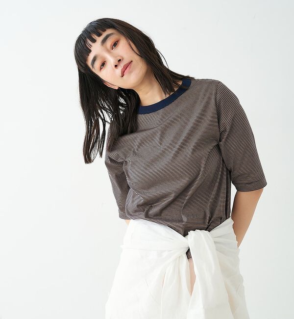 collex「ベーシックコットンTシャツ 2」|Tシャツ・カットソー|ベージュ系その他1