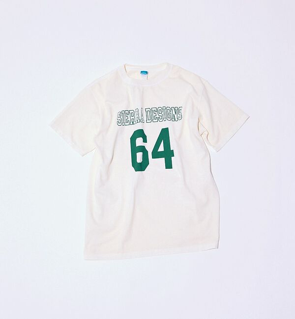 NOMINE「【Good On &times; SIERRA DESIGNS】64 カレッジロゴ プリント」|Tシャツ・カットソー|アイボリー