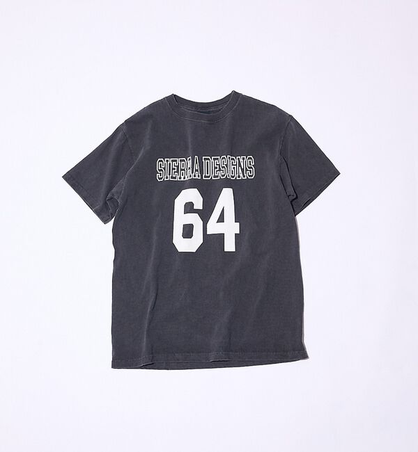 NOMINE「【Good On &times; SIERRA DESIGNS】64 カレッジロゴ プリント」|Tシャツ・カットソー|ブラック