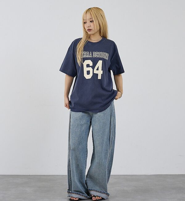 NOMINE「【Good On &times; SIERRA DESIGNS】64 カレッジロゴ プリント」|Tシャツ・カットソー|