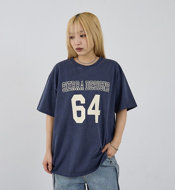 NOMINE「【Good On &times; SIERRA DESIGNS】64 カレッジロゴ プリント」|Tシャツ・カットソー|