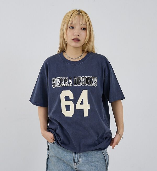 NOMINE「【Good On &times; SIERRA DESIGNS】64 カレッジロゴ プリント」|Tシャツ・カットソー|