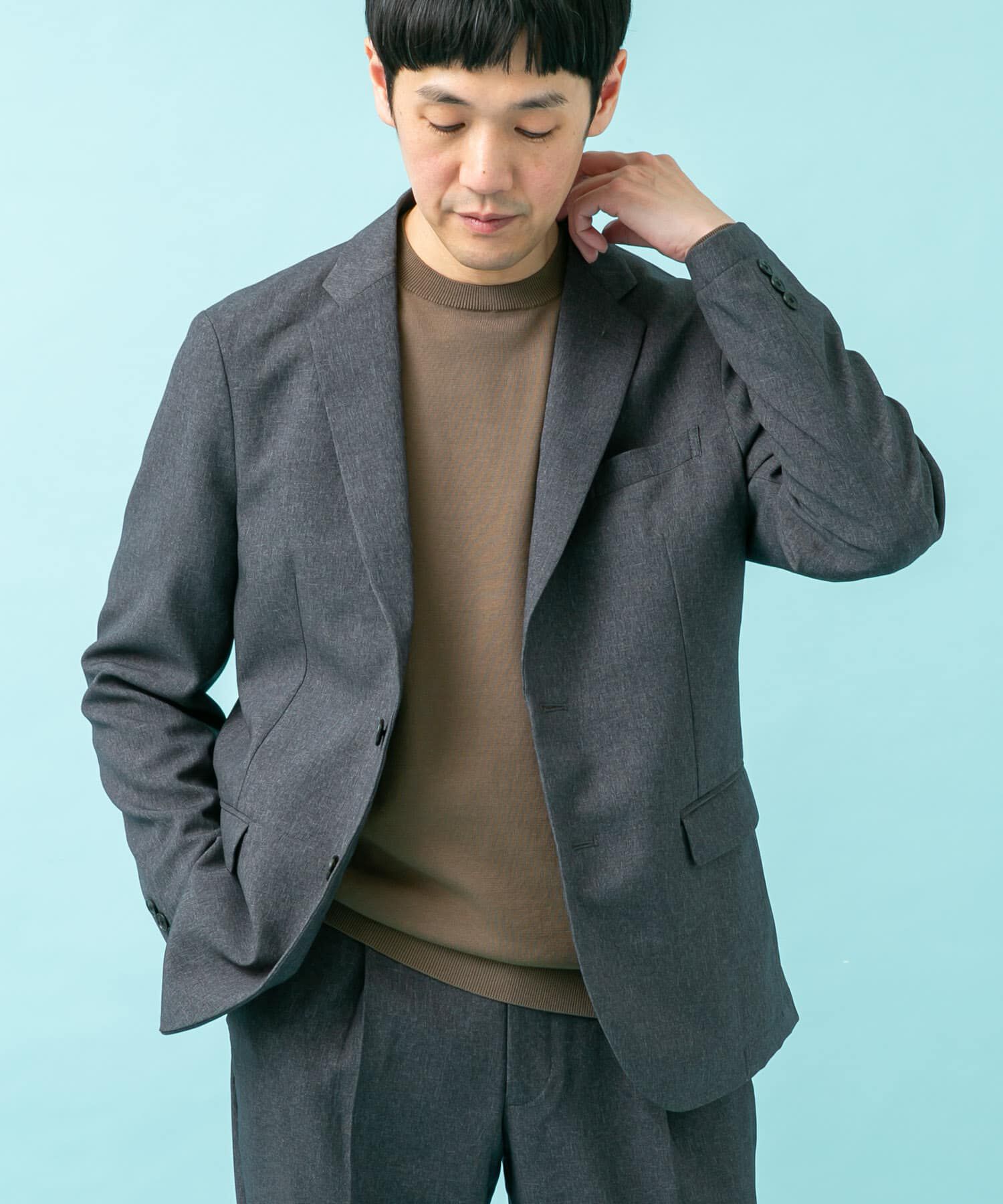 URBAN RESEARCH DOORS「LIFE STYLE TAILOR　メランジストレッチジャケット」|その他|