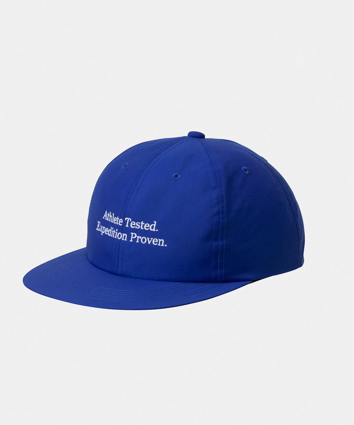 URBAN RESEARCH DOORS「THE NORTH FACE　WORD EMBROID SIXPANEL CAP」|キャップ・キャスケット|ブルー