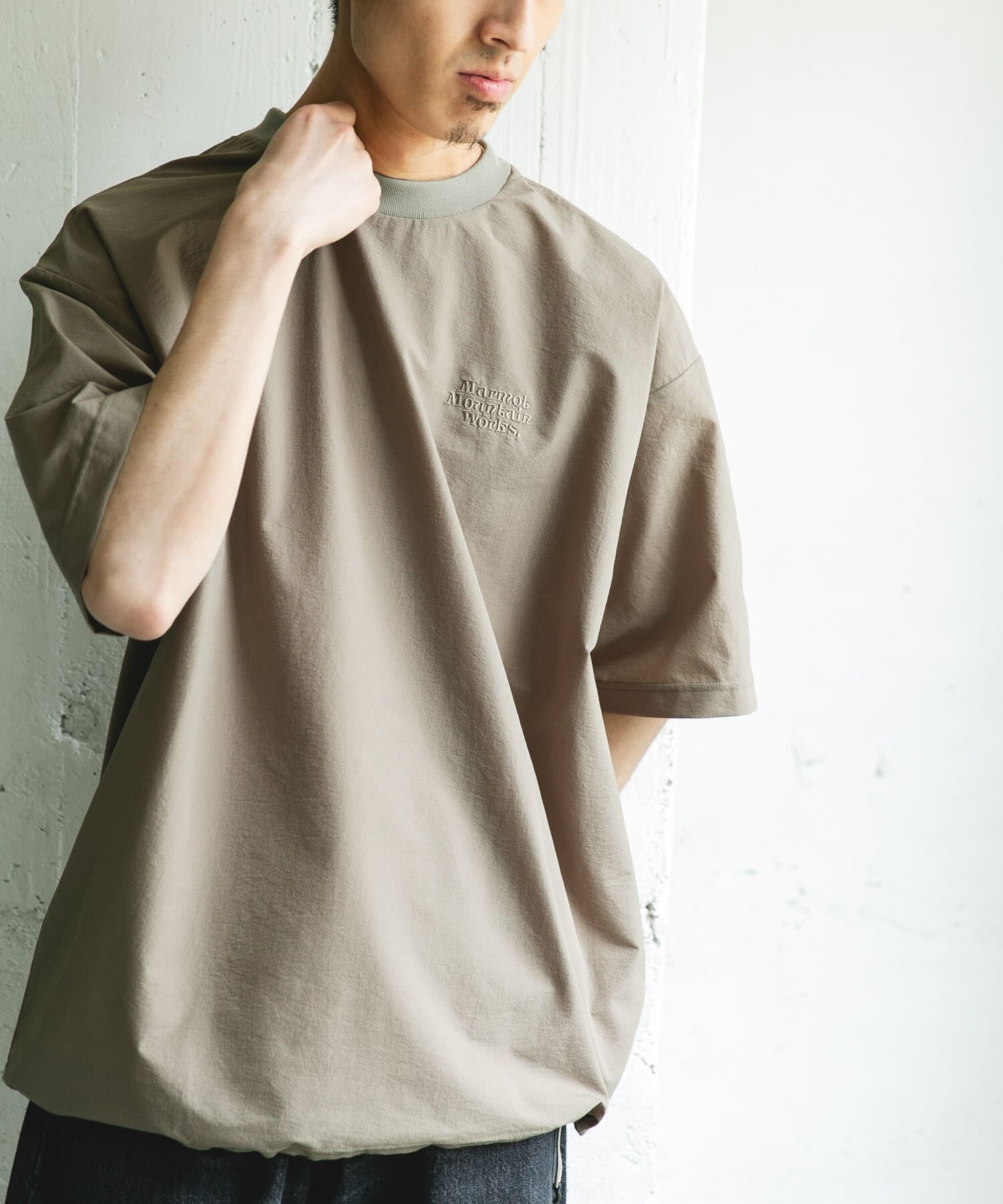 URBAN RESEARCH DOORS「『別注』Marmot&times;DOORS　DOTAIR DRAWSTRING T-SHIRTS」|Tシャツ・カットソー|